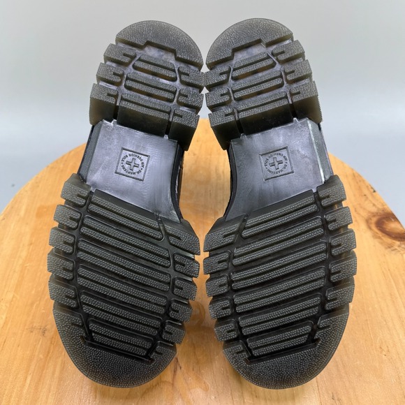 Dr Martens Audrick Chelsea Boots Womens Size 8 Black Leather Platform Shoes NEW - Picture 7 of 8